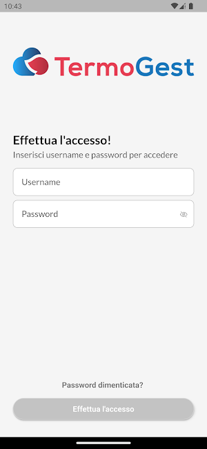 TermoGest App Tecnico Screenshot 0