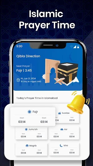 Qibla Finder - Islamic Compass Screenshot 3