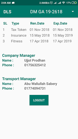 Dhaka Logistics Service Screenshot 2