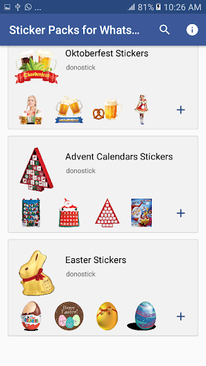 Holiday Stickers for WhatsApp - WAStickerApps Pack Screenshot 3