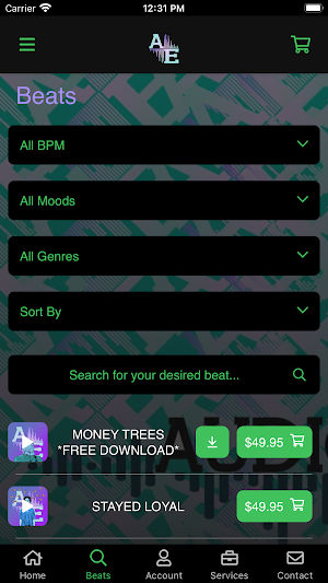 Audio Estate Screenshot 1