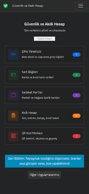Güvenlik ve Akıllı Hesap Screenshot 0