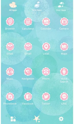 Pastel Mermaid Wallpaper Screenshot 2