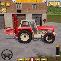 Tractor Driving Game Sim