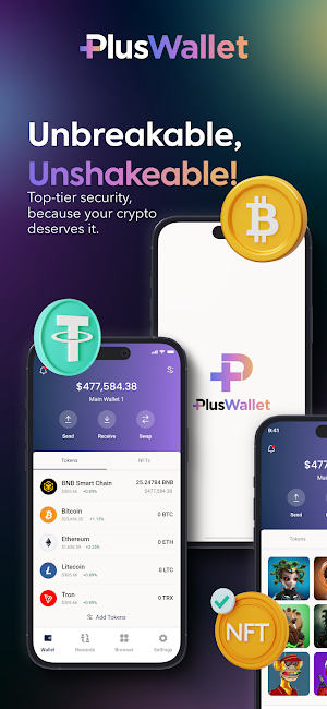 Plus Wallet App Screenshot 0