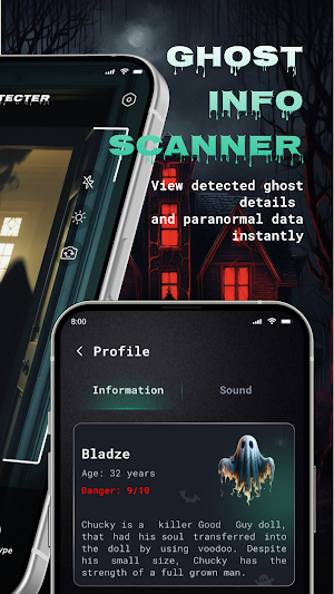 Ghost Detector Radar Simulator Screenshot 1