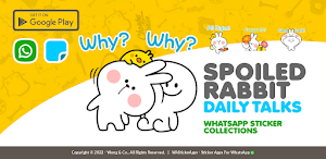 Spoiled Rabbit Daily Stickers Screenshot 0