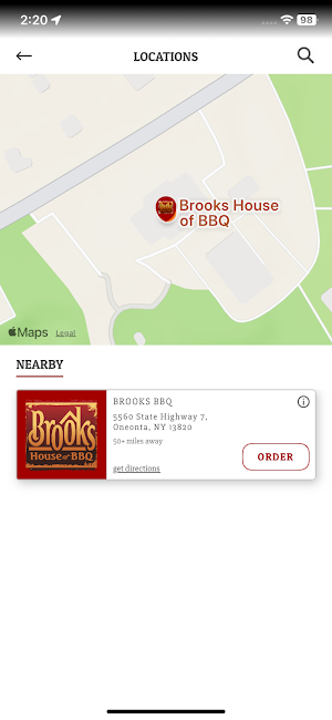 Brooks' House of Bar-B-Q Screenshot 1