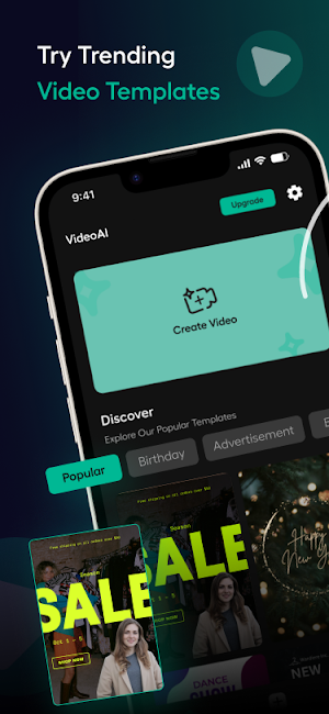 Videoai: Text to Video Maker Screenshot 0