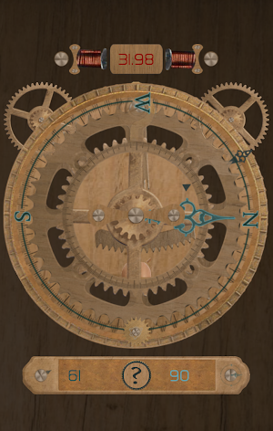 Mechanical Gears Compass Screenshot 1