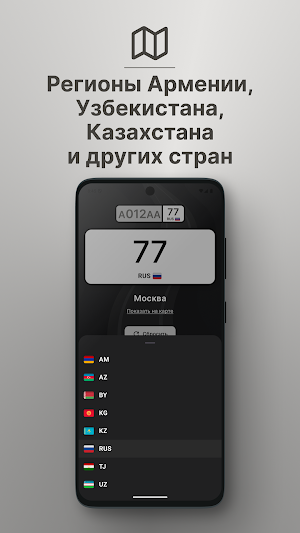 RegAuto - Коды регионов Screenshot 3