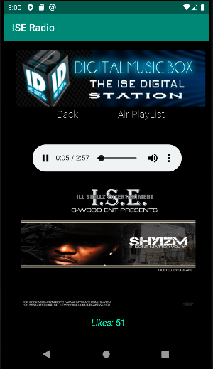 ISE Radio Screenshot 3