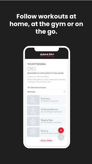 Smash Fitness USA Screenshot 1