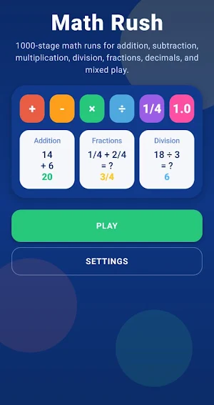 Math Rush Screenshot 1