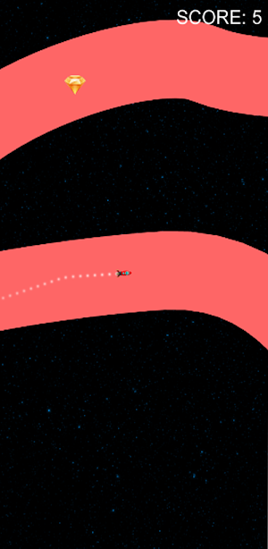 Infinity Space Rocket Run Screenshot 3