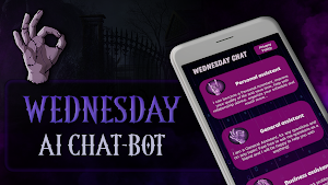 Wednesday ChatBot - Addams AI Screenshot 1