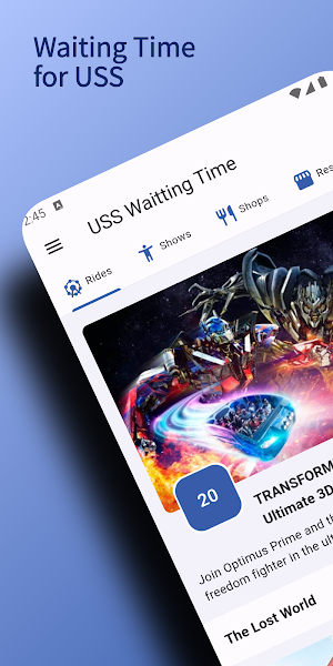 USS Waiting Time Screenshot 0