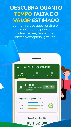 Minha Aposentadoria: Simulador Screenshot 1