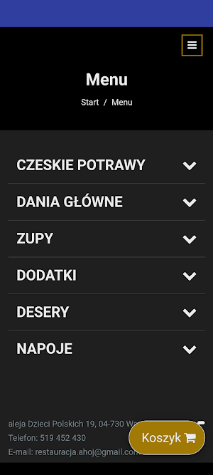 Restauracja czesko polska Ahoj Screenshot 0