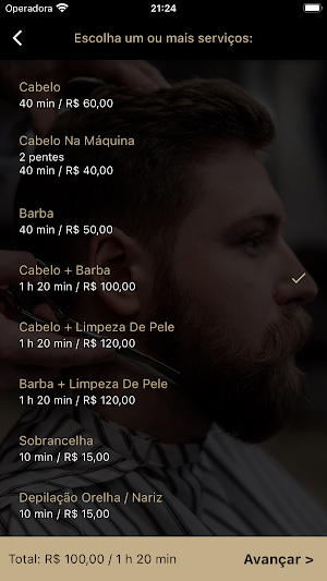 Space Pallace Barbearia Screenshot 2