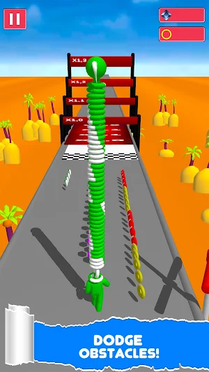 Long Neck 3D Rush Screenshot 0