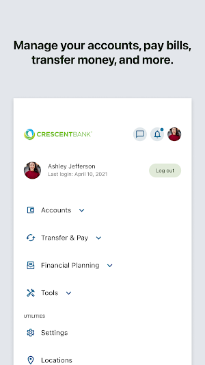Crescent Bank Screenshot 3