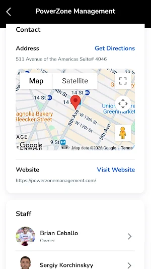 PowerZone Management Screenshot 0