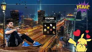 Night City Photo Editor App Screenshot 2