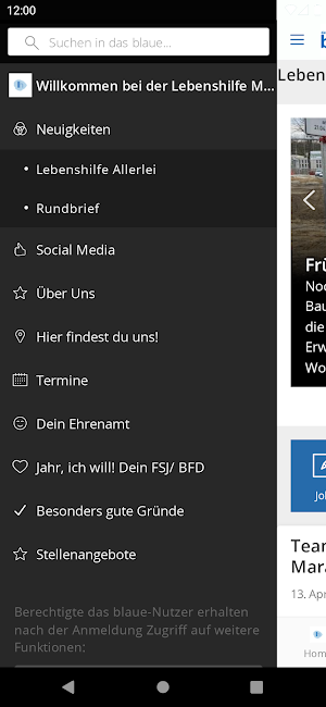 das blaue - LH Münster Screenshot 1