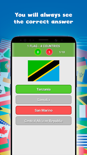 Countries, capitals and flags of the world Screenshot 3