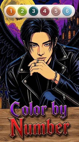 Vampire Color by Number Screenshot 2