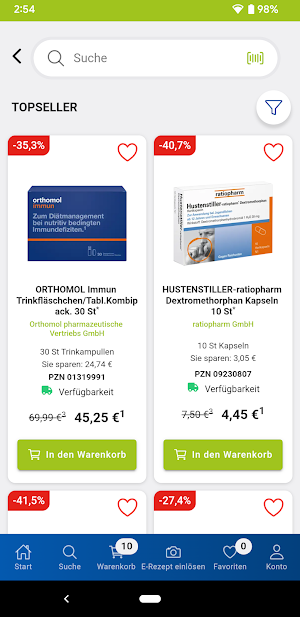 Quickpharm.net Apotheke Screenshot 1