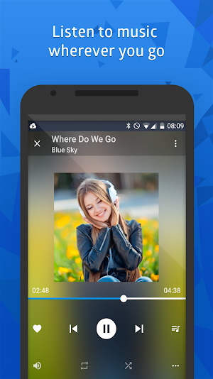 CloudBeats - offline & cloud music player Screenshot 0