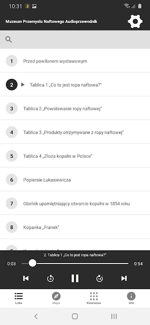 Muzeum Przemysłu Naftowego i Gazowniczego w Bóbrce Screenshot 2