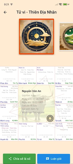 AI Lá số Screenshot 1