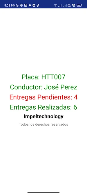 Intempo Entregas Screenshot 3