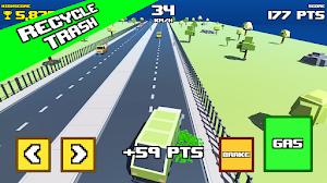 Crazy Road: Trash Dump Truck Screenshot 2