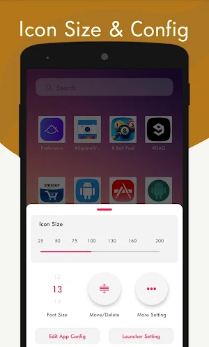 EasyHome Screen : The Minimalistic Launcher | 2020 Screenshot 3