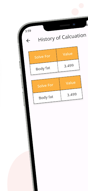 Army Body Fat Calculator Screenshot 3