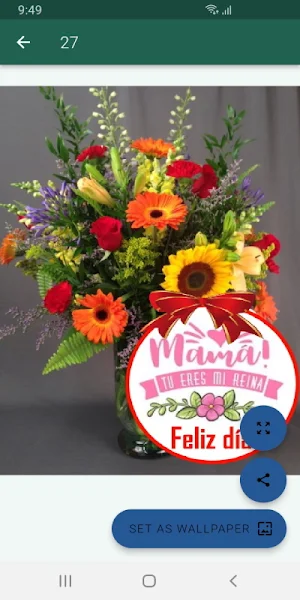 Flores y poemas para mamá Screenshot 1