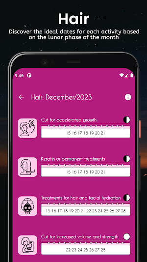 Lunar Phases: Discover Moon Screenshot 1