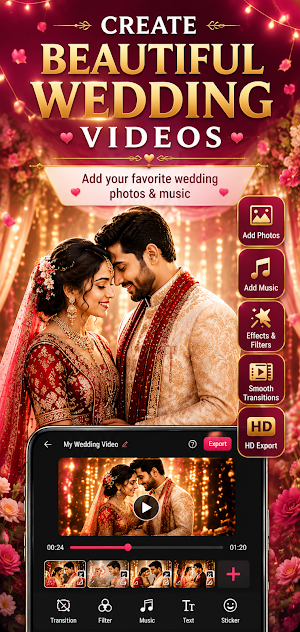 Wedding Video Maker with Song Screenshot 0