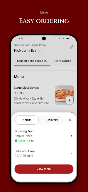 Empire Pizza To Go Screenshot 2