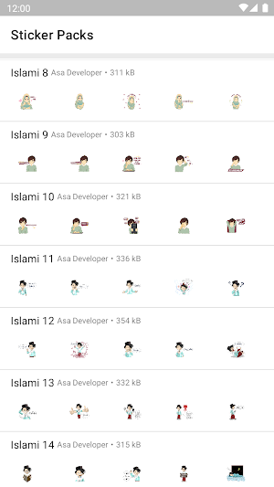 Sticker Islami Terbaru Screenshot 2