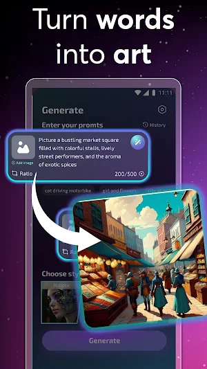 AI Art Generator: Photo Editor Screenshot 0