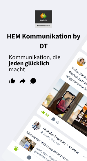 HEM Kommunikation by DT Screenshot 0