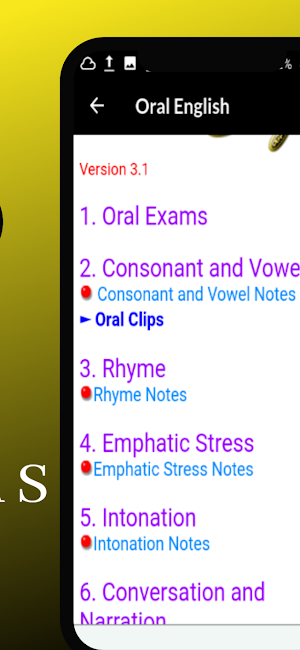 Oral English (1) Screenshot 0