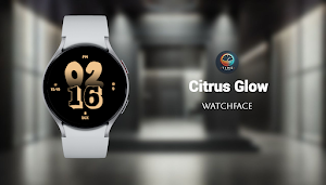 Citrus Glow Watch Face Screenshot 0