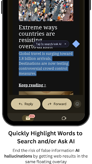 Hover - Floating AI & Notes Screenshot 2