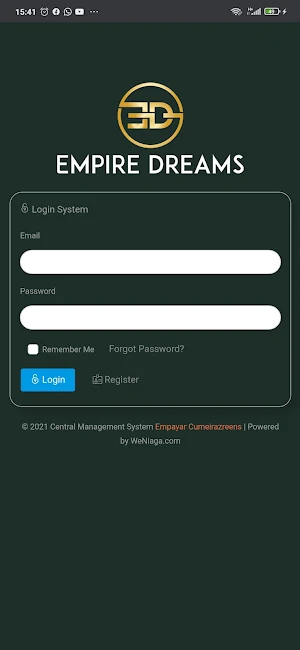 Empayar Cumeirazreens System Screenshot 0